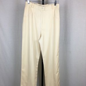 Chanel Boutique Wool Pleated Dress Pants 29X30